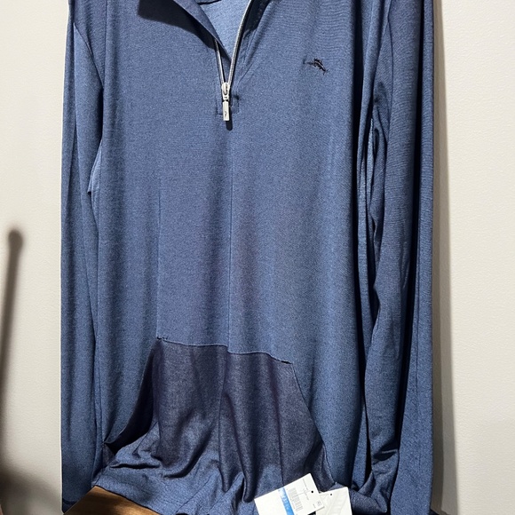 NWT Tommy Bahama Long Sleeve Quarter Zip - Picture 4 of 6
